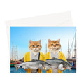 The Fishers: Custom Pet Greeting Card