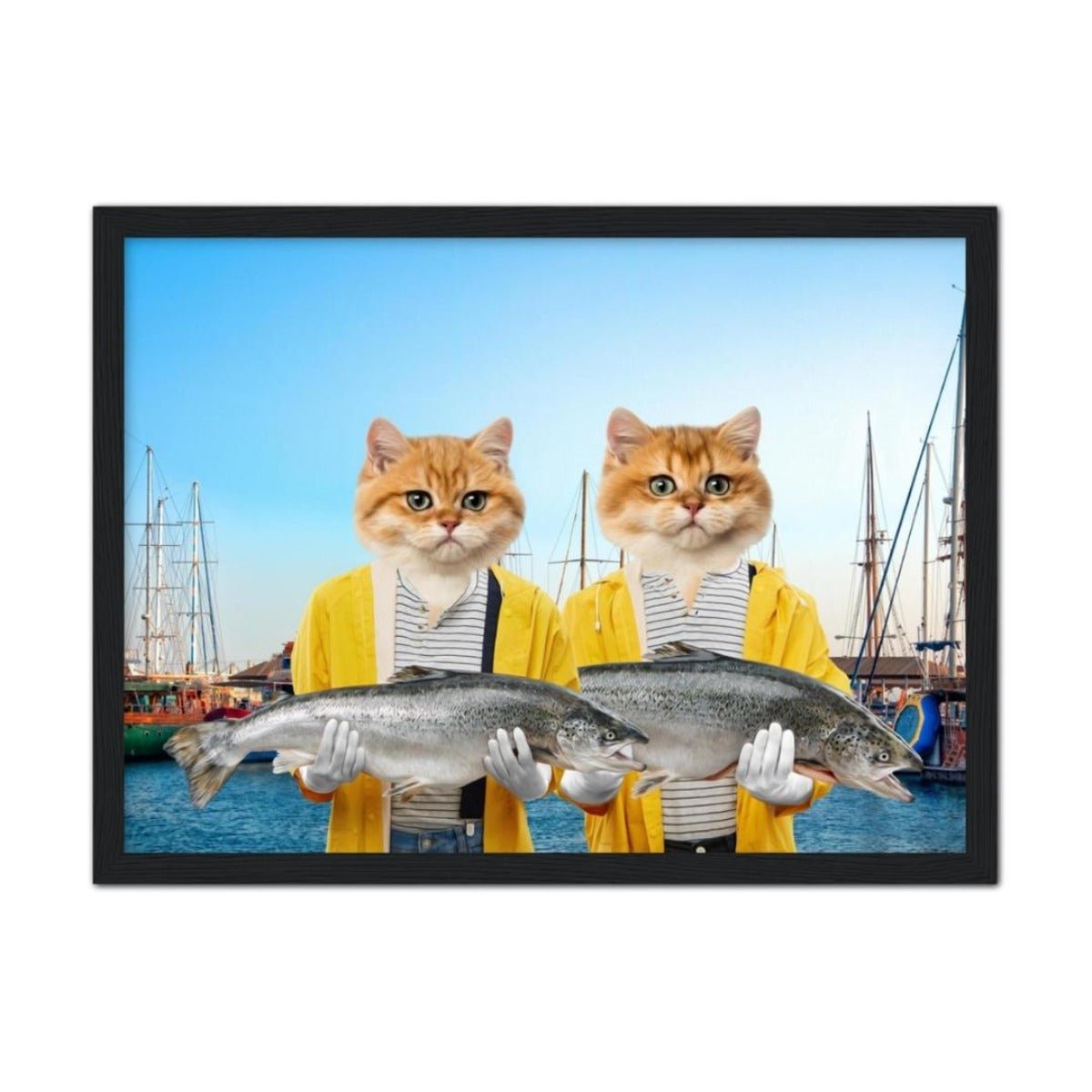 Pet Portraits | The Fishers: Custom Pet Portrait | Paw & Glory