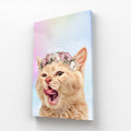 The Floral Crown: Modern Pet Canvas