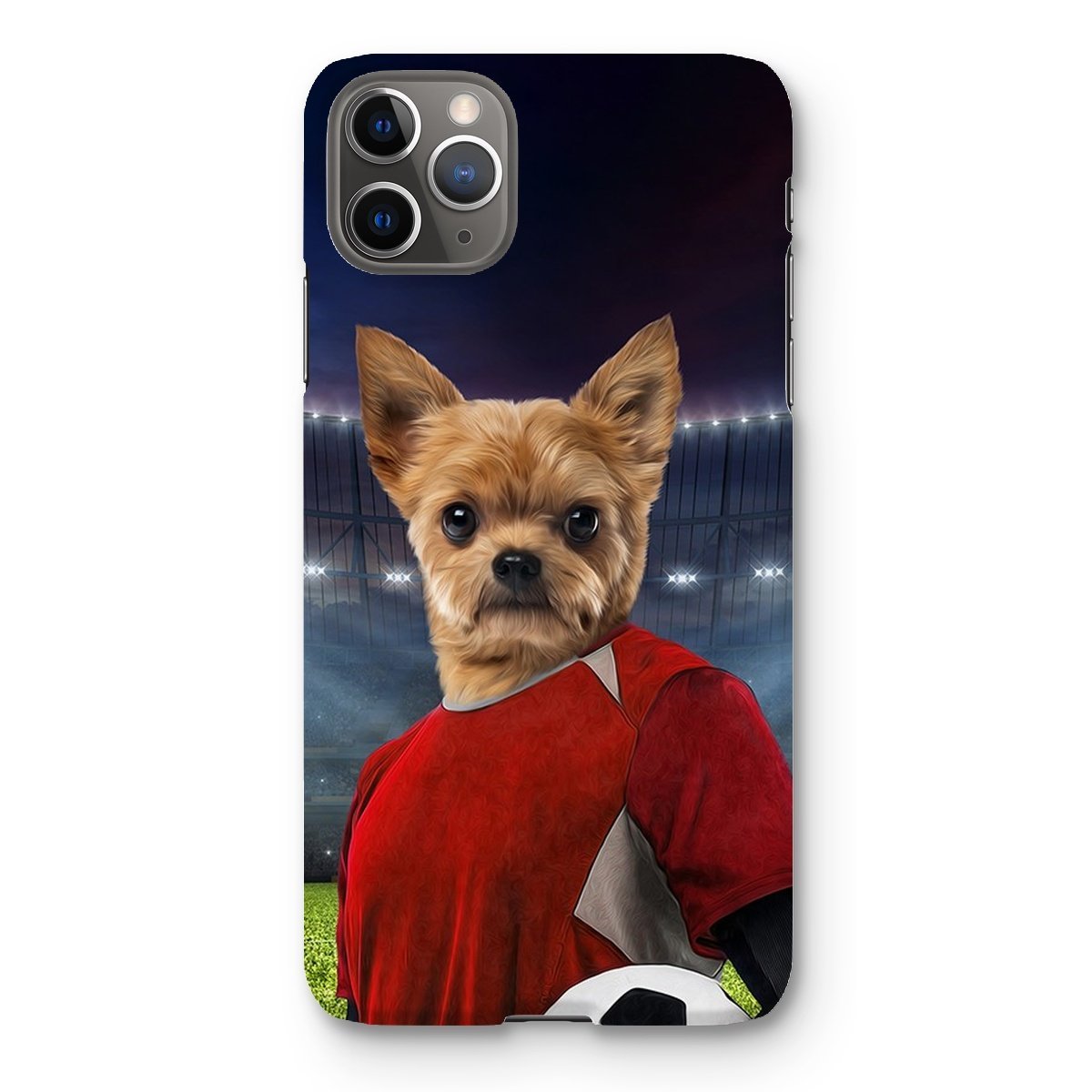 Pet Portraits | The Football Player: Custom Pet Phone Case | Paw & Glory