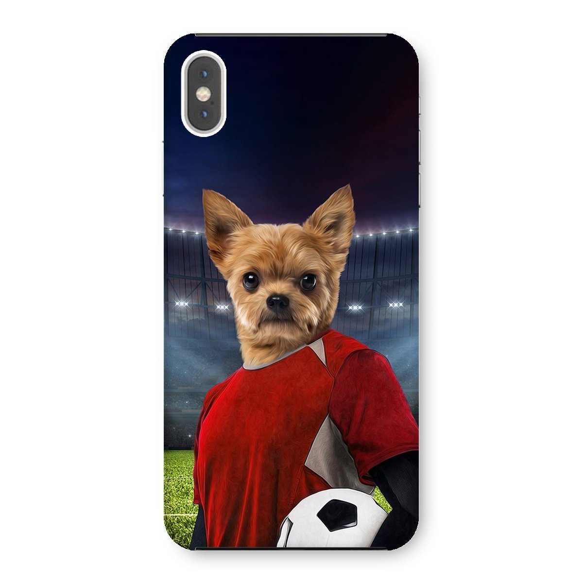 Pet Portraits | The Football Player: Custom Pet Phone Case | Paw & Glory