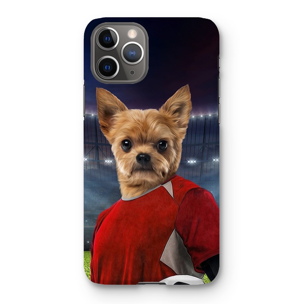 Pet Portraits | The Football Player: Custom Pet Phone Case | Paw & Glory