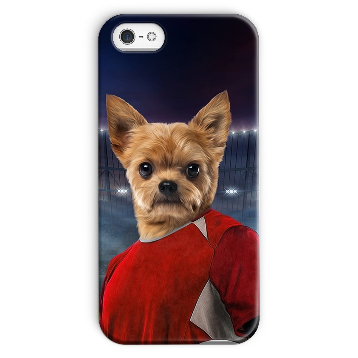 Pet Portraits | The Football Player: Custom Pet Phone Case | Paw & Glory