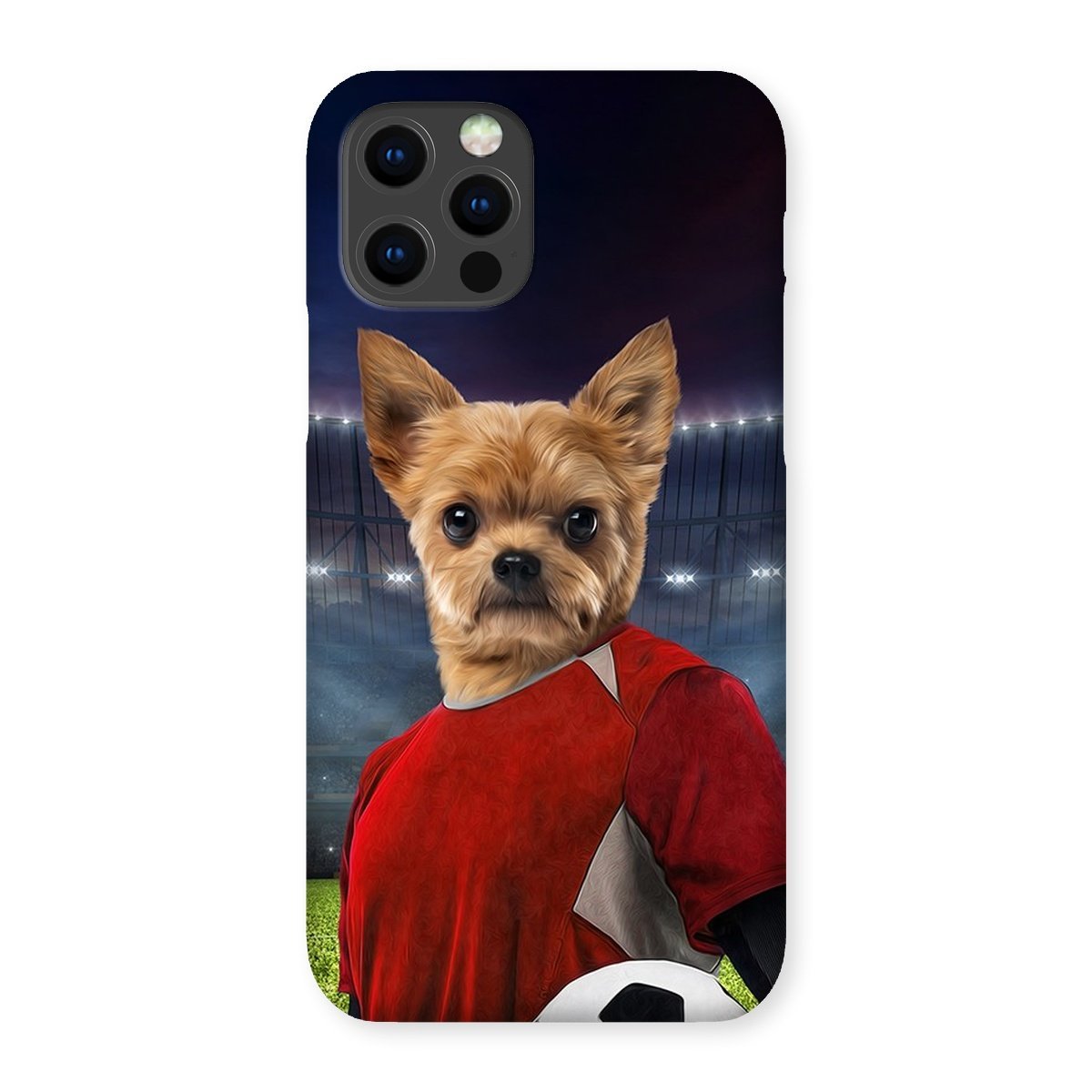 Pet Portraits | The Football Player: Custom Pet Phone Case | Paw & Glory