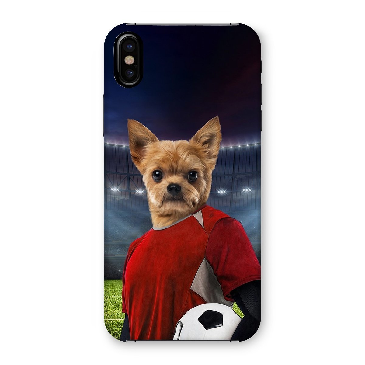Pet Portraits | The Football Player: Custom Pet Phone Case | Paw & Glory