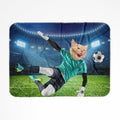 The Football Star: Custom Pet Blanket