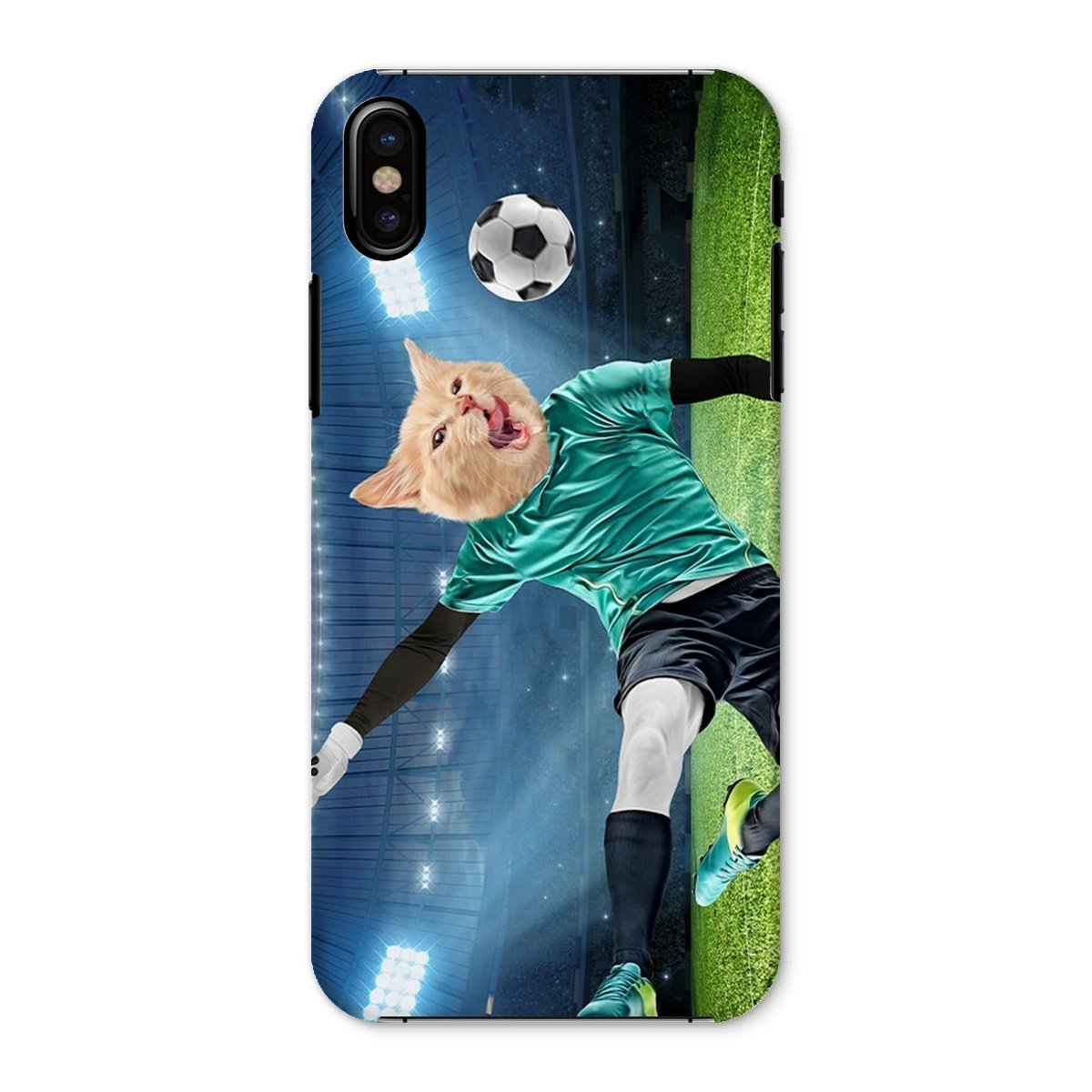 Pet Portraits | The Football Star: Custom Pet Phone Case | Paw & Glory