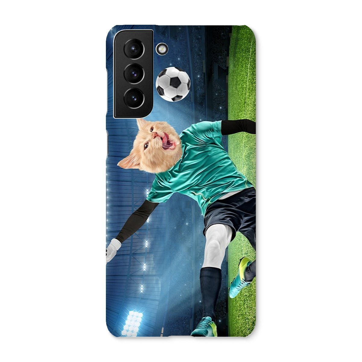 Pet Portraits | The Football Star: Custom Pet Phone Case | Paw & Glory