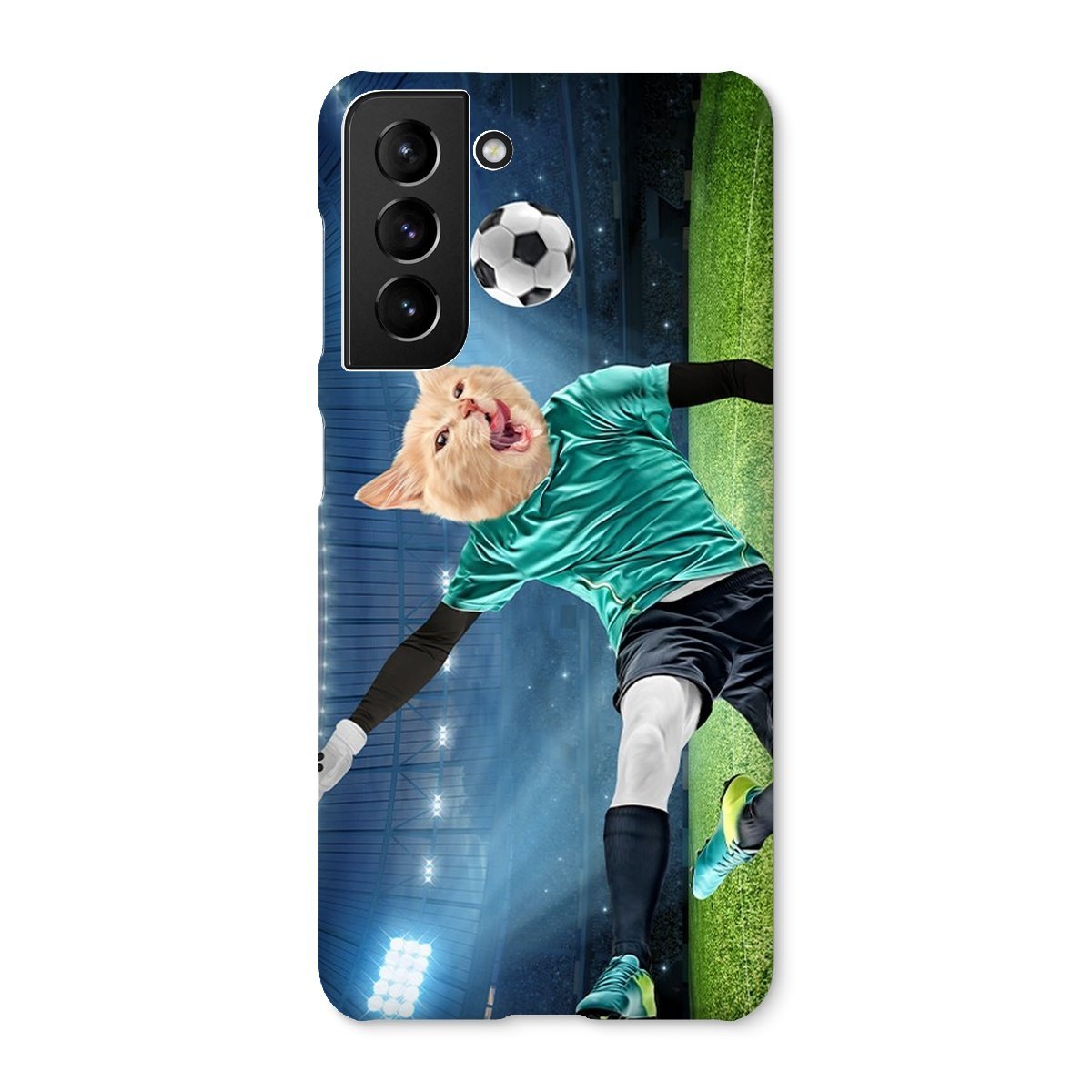 Pet Portraits | The Football Star: Custom Pet Phone Case | Paw & Glory