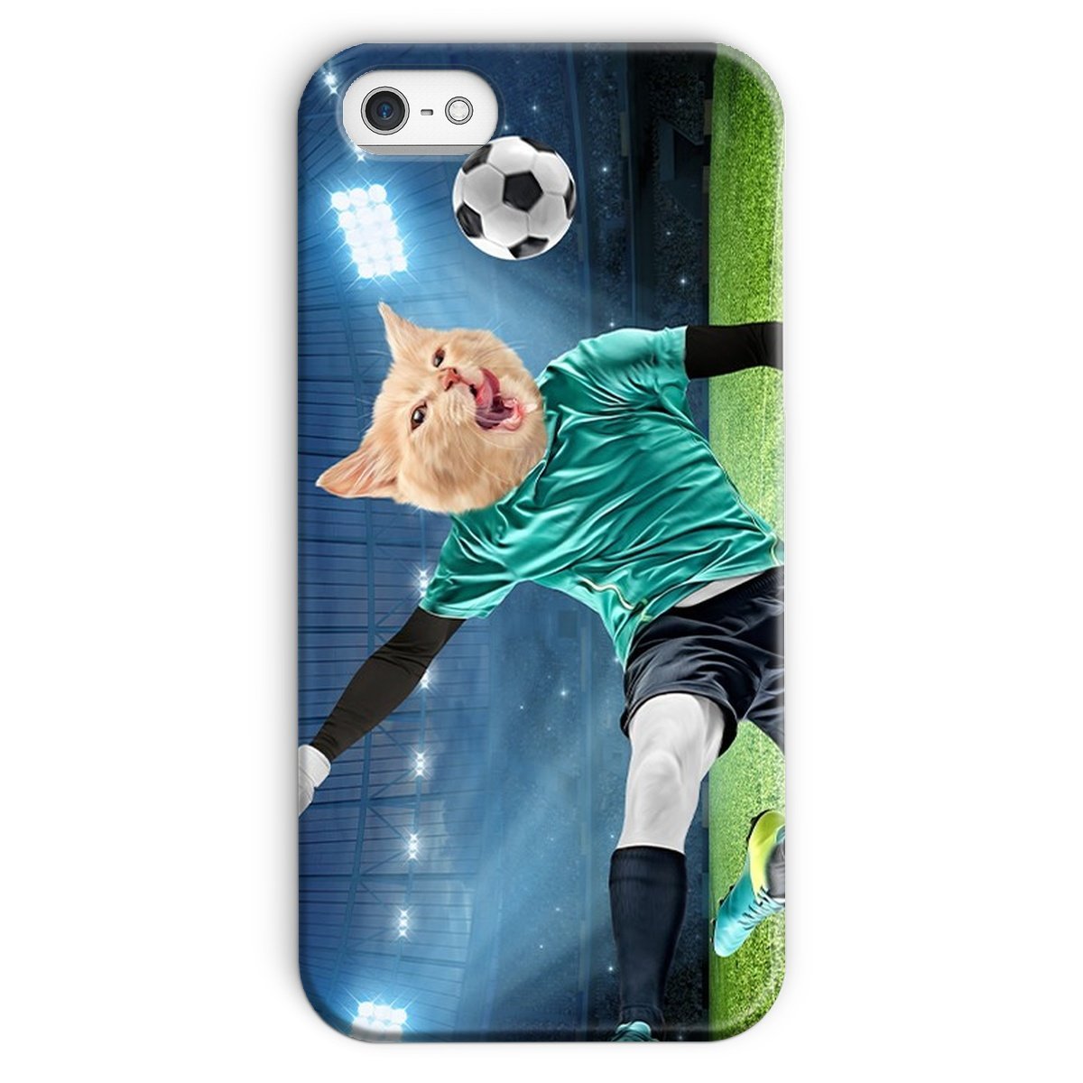 Pet Portraits | The Football Star: Custom Pet Phone Case | Paw & Glory