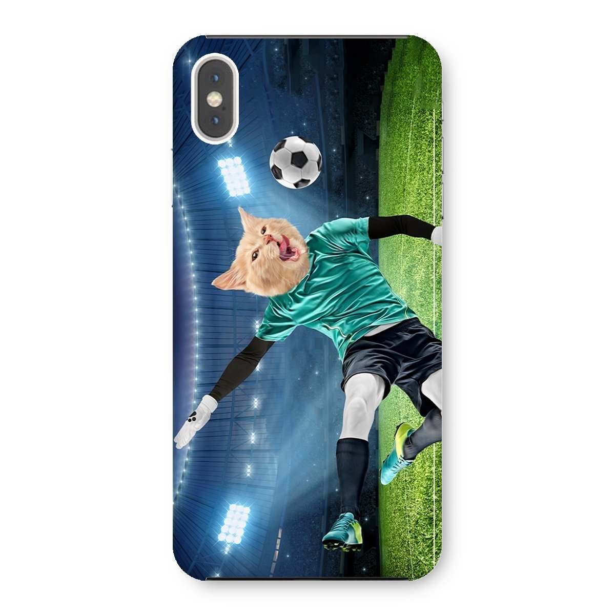 Pet Portraits | The Football Star: Custom Pet Phone Case | Paw & Glory