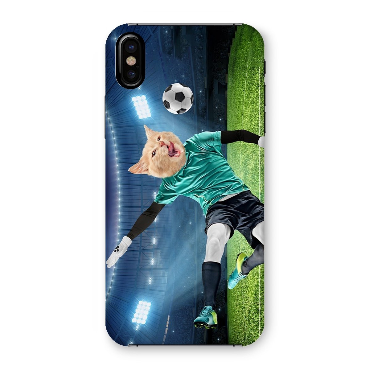 Pet Portraits | The Football Star: Custom Pet Phone Case | Paw & Glory
