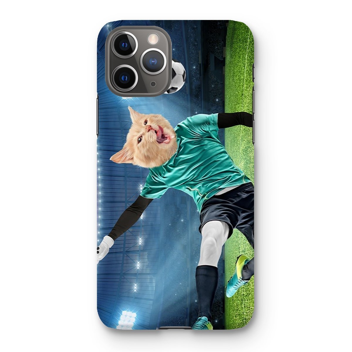 Pet Portraits | The Football Star: Custom Pet Phone Case | Paw & Glory