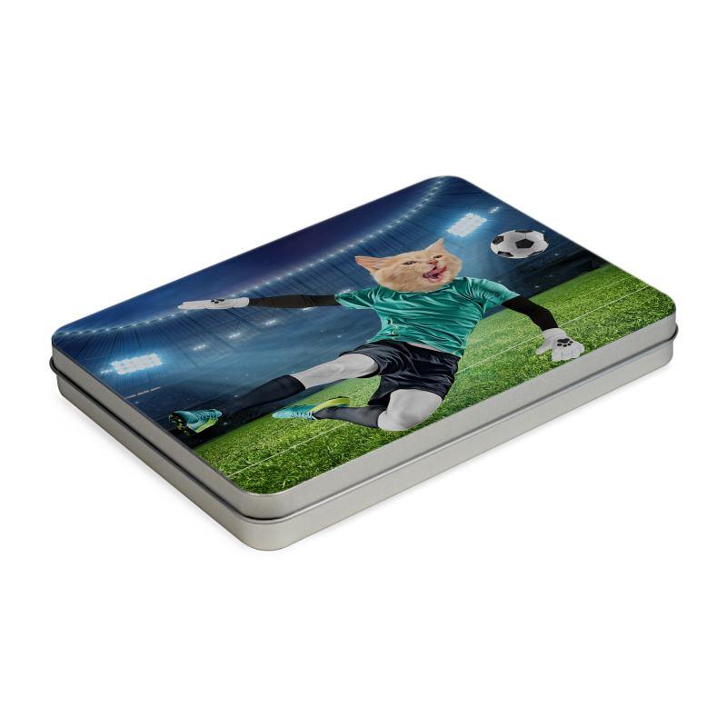 Pet Portraits | The Football Star: Custom Pet Puzzle | Paw & Glory