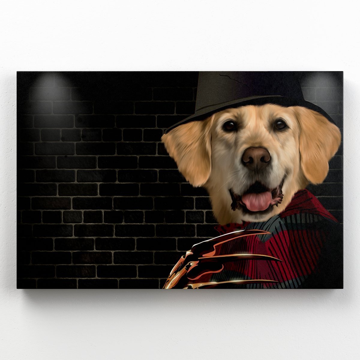 Pet Portraits | The Freddie: Custom Pet Canvas | Paw & Glory