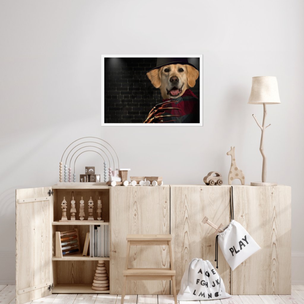 Pet Portraits | The Freddie: Custom Pet Poster | Paw & Glory