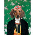 The Frida Khalo: Custom Digital Download Pet Portrait