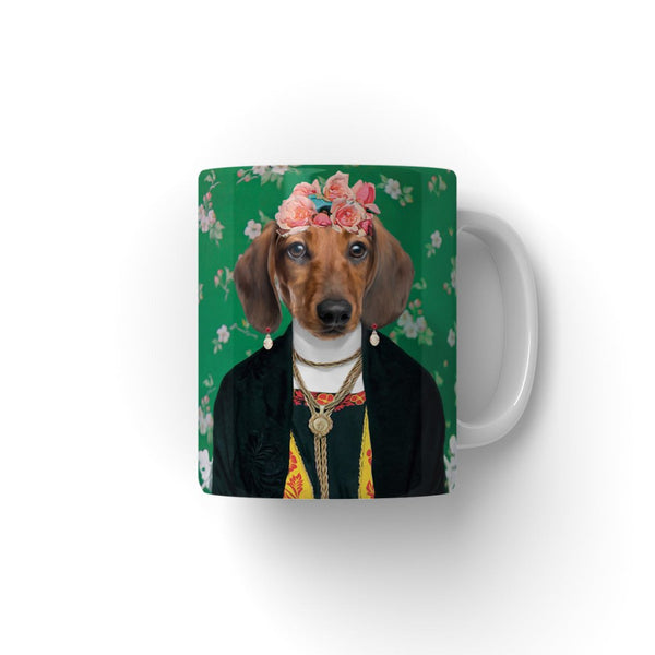 Floral Artist Icon Custom Pet Coffee Mug | Personalised Pet Gift | Paw & Glory
