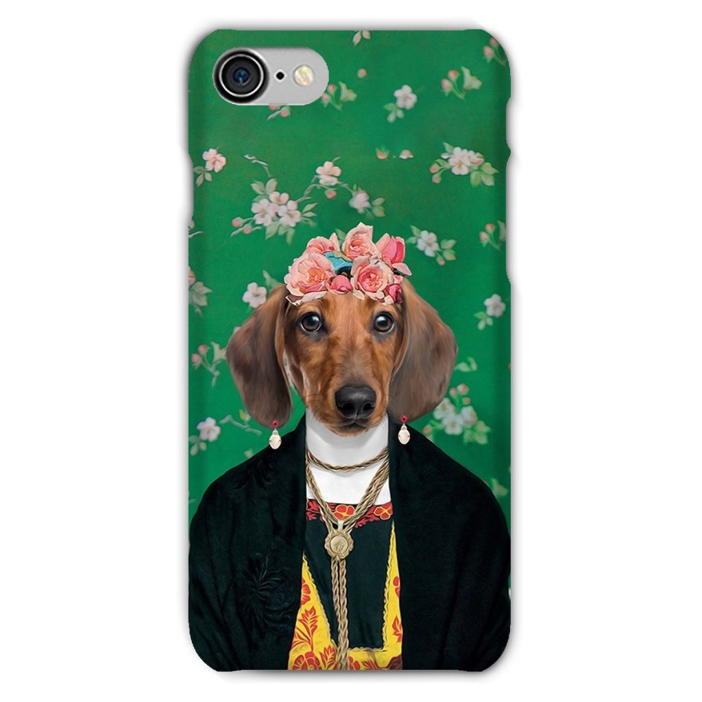 Pet Portraits | The Frida Khalo: Custom Pet Phone Case | Paw & Glory