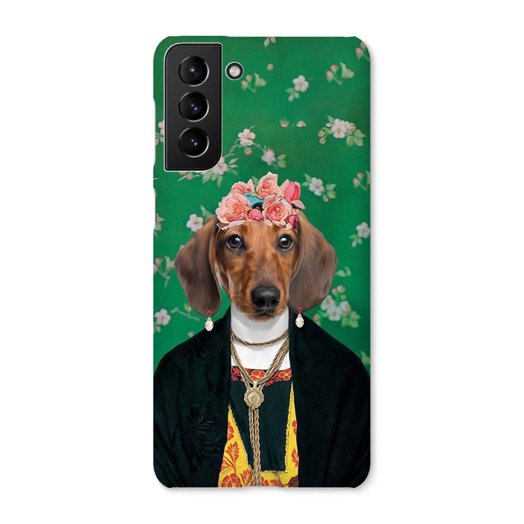 Pet Portraits | The Frida Khalo: Custom Pet Phone Case | Paw & Glory