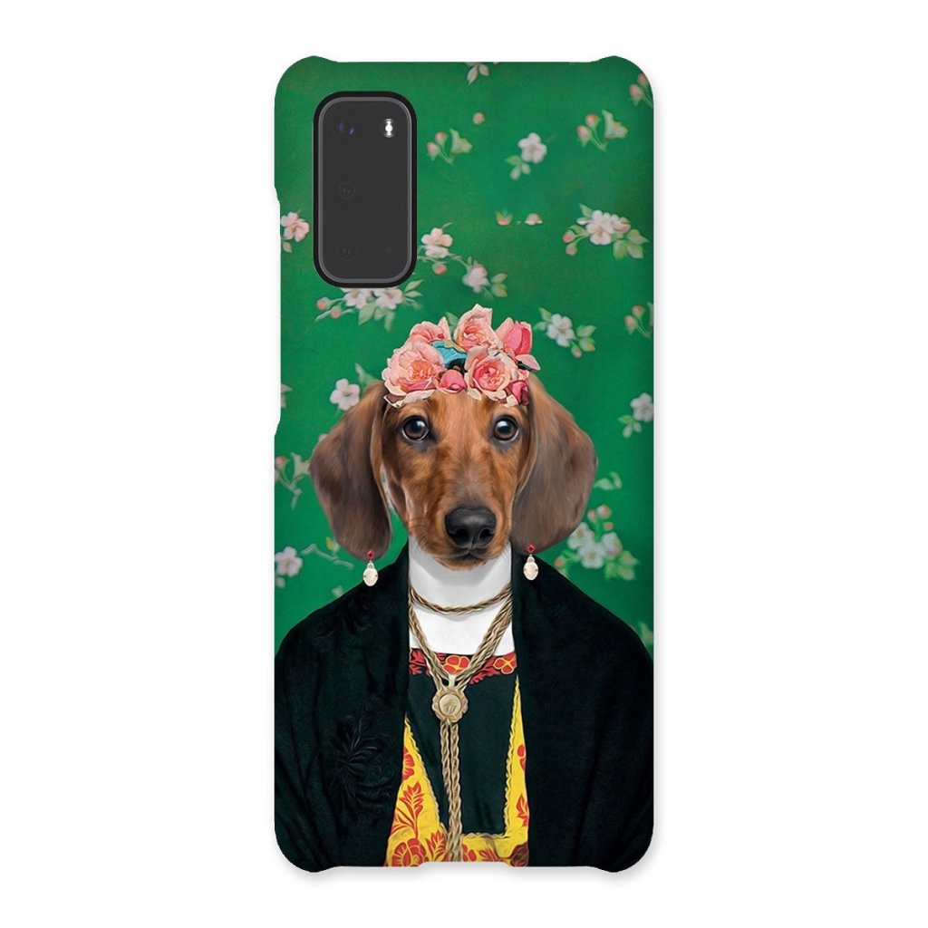 Pet Portraits | The Frida Khalo: Custom Pet Phone Case | Paw & Glory