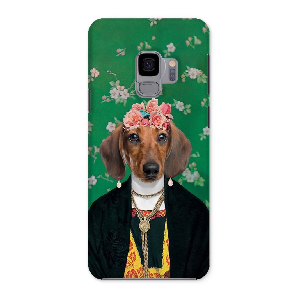 Pet Portraits | The Frida Khalo: Custom Pet Phone Case | Paw & Glory