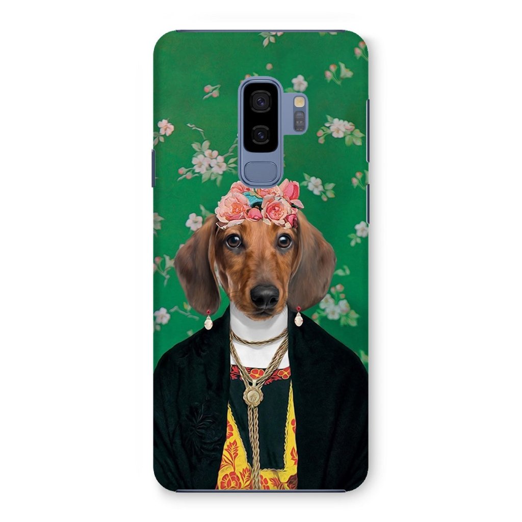 Pet Portraits | The Frida Khalo: Custom Pet Phone Case | Paw & Glory