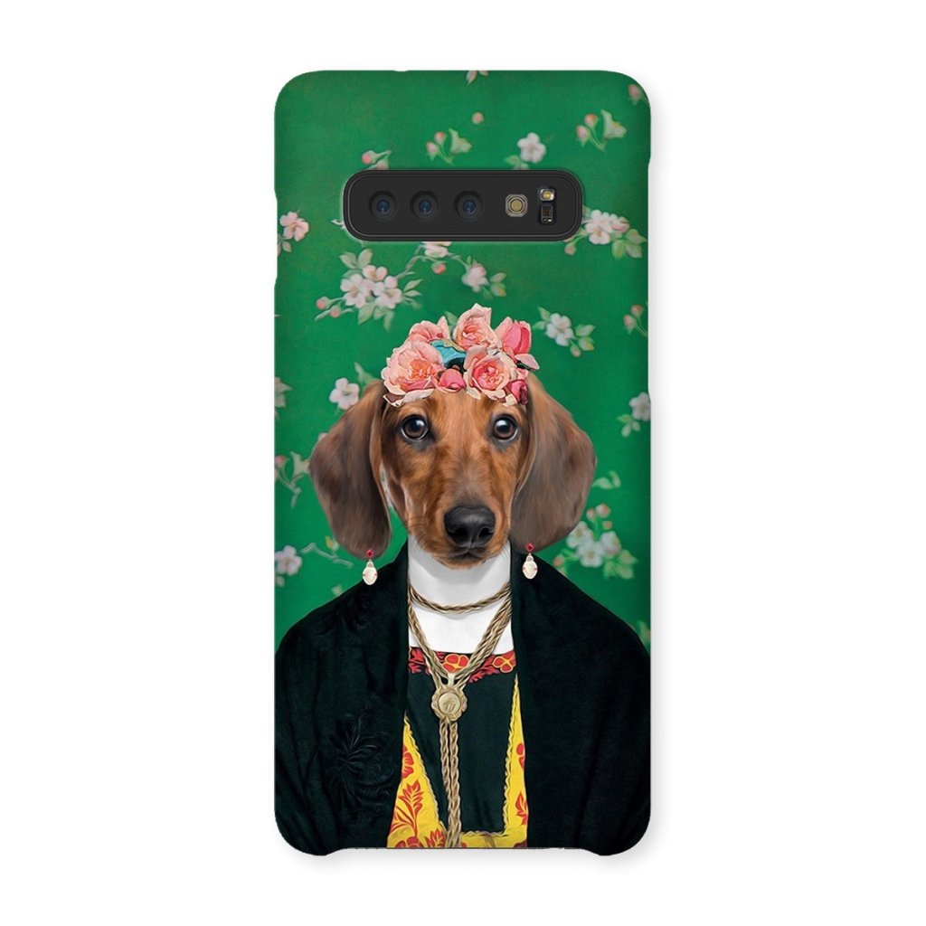 Pet Portraits | The Frida Khalo: Custom Pet Phone Case | Paw & Glory