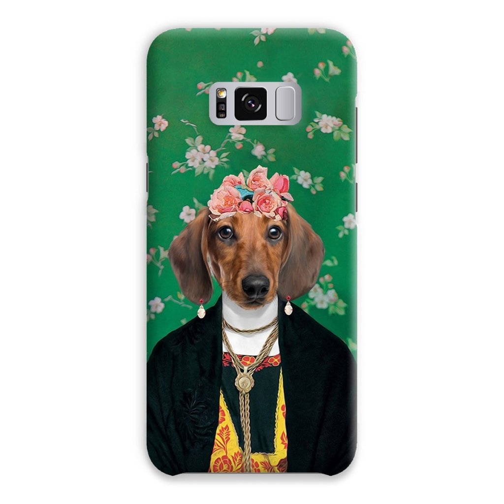 Pet Portraits | The Frida Khalo: Custom Pet Phone Case | Paw & Glory