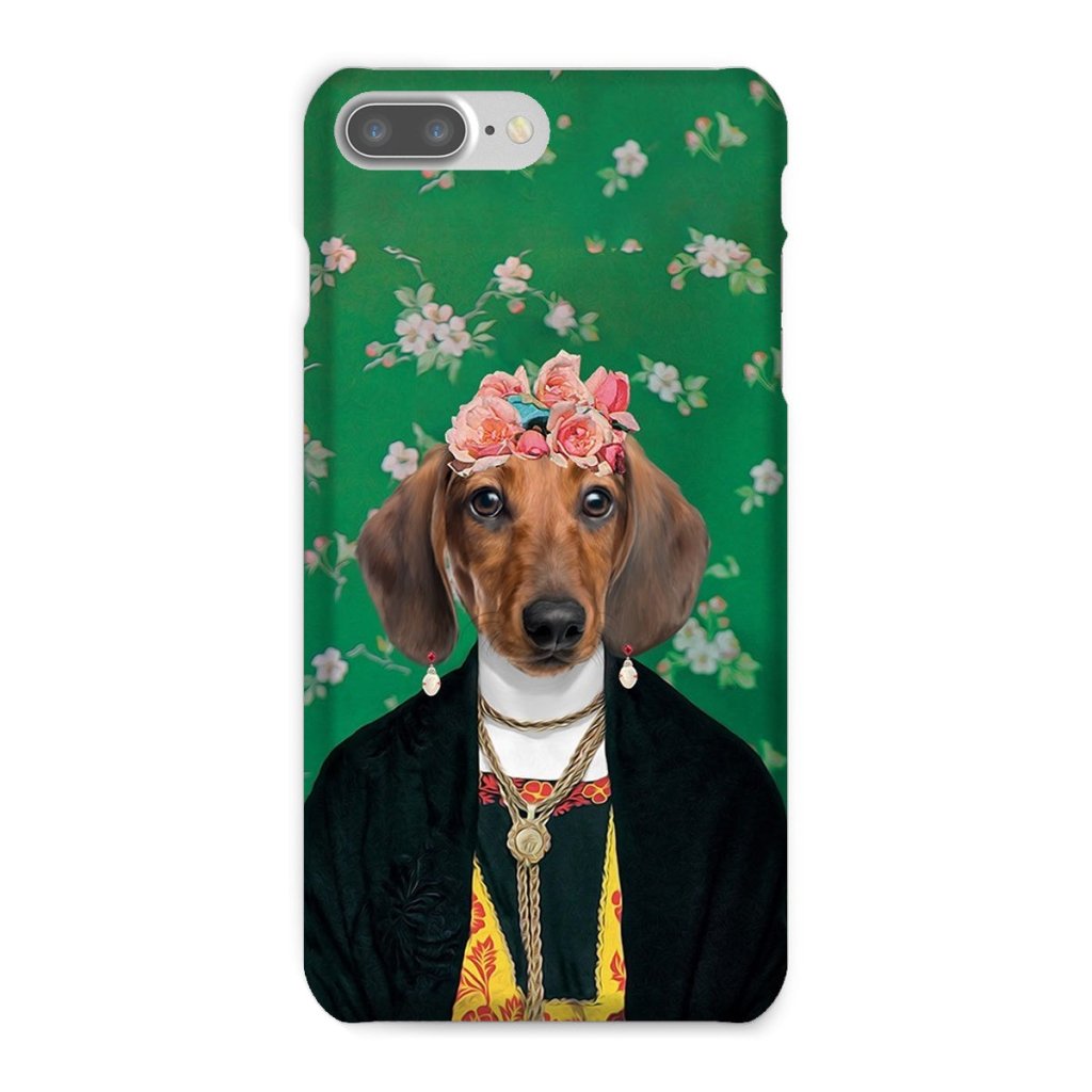 Pet Portraits | The Frida Khalo: Custom Pet Phone Case | Paw & Glory
