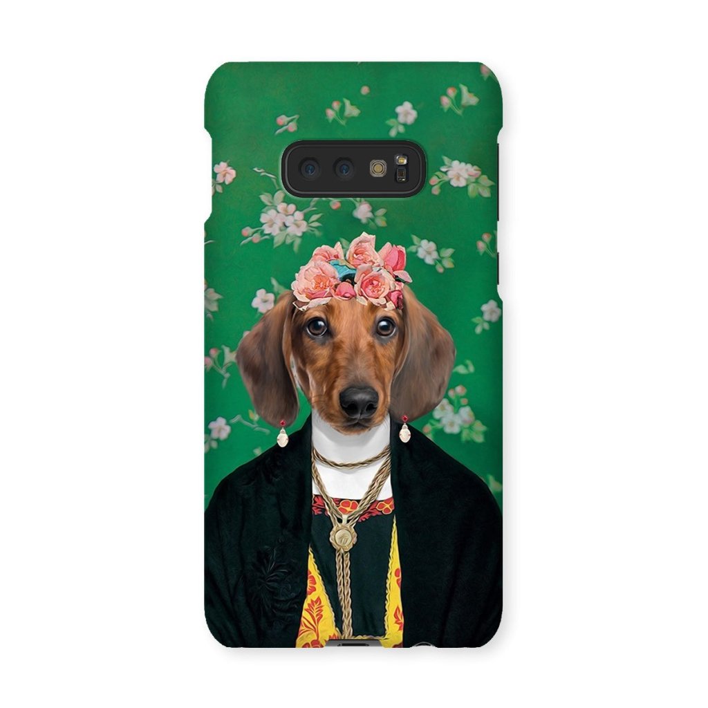 Pet Portraits | The Frida Khalo: Custom Pet Phone Case | Paw & Glory