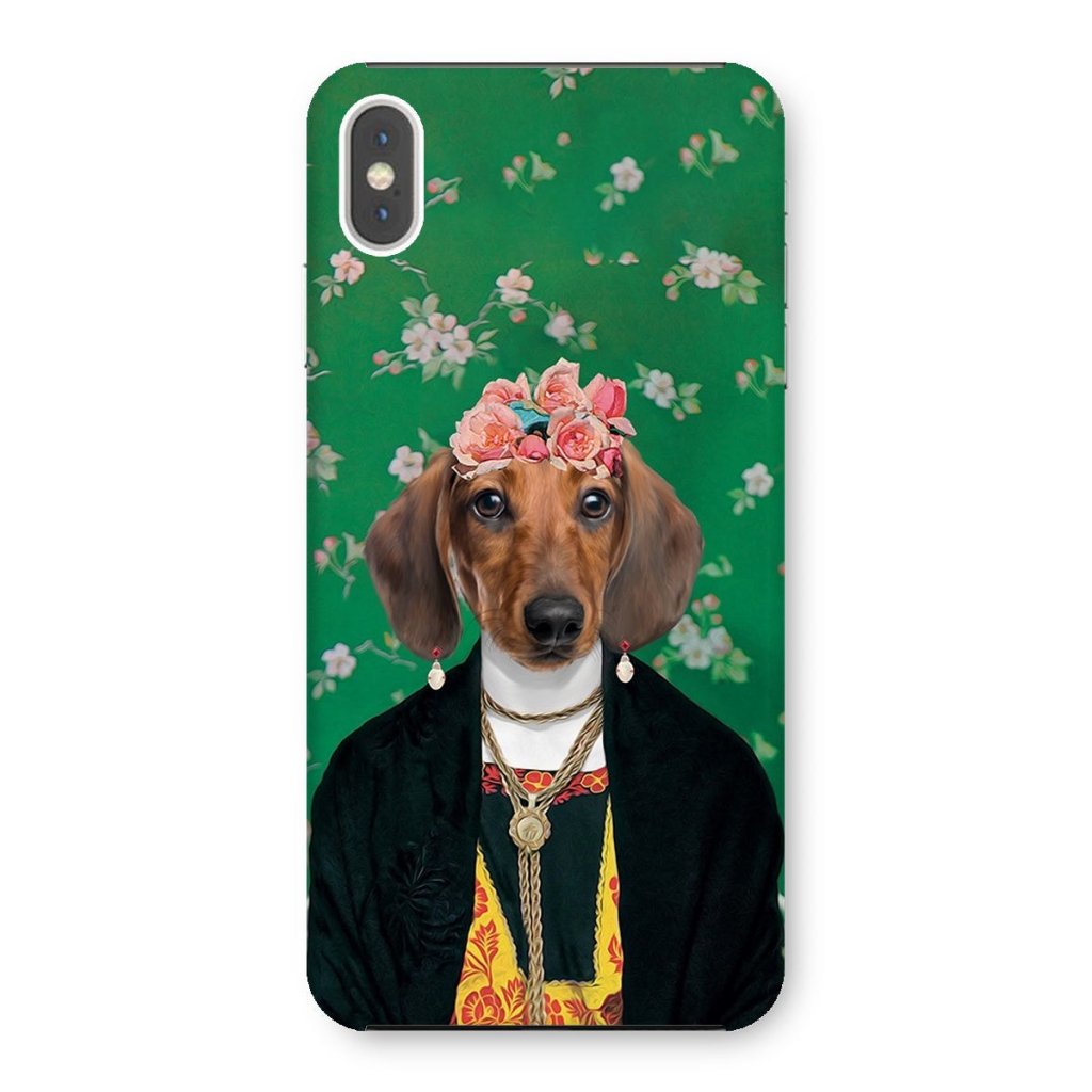 Pet Portraits | The Frida Khalo: Custom Pet Phone Case | Paw & Glory