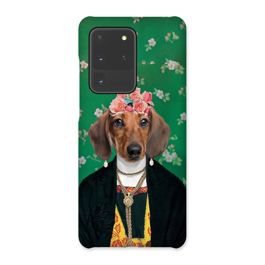 Pet Portraits | The Frida Khalo: Custom Pet Phone Case | Paw & Glory