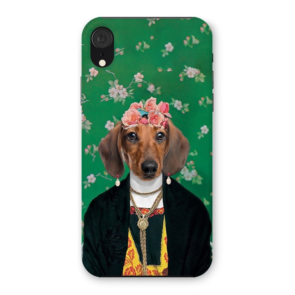 Pet Portraits | The Frida Khalo: Custom Pet Phone Case | Paw & Glory