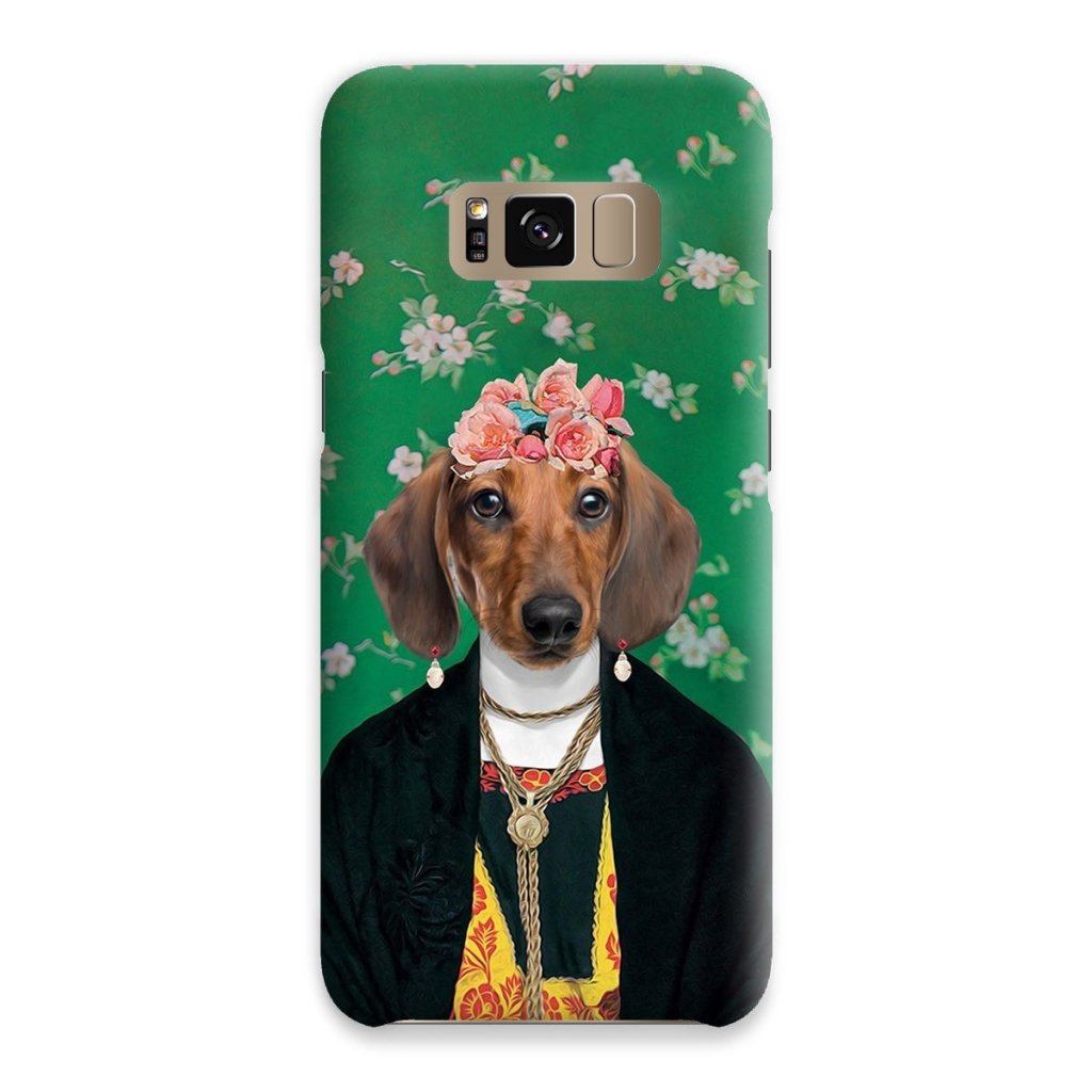 Pet Portraits | The Frida Khalo: Custom Pet Phone Case | Paw & Glory