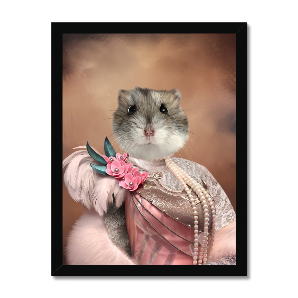 Pet Portraits | The Fur Lady: Animal Art Framed Portrait | Paw & Glory
