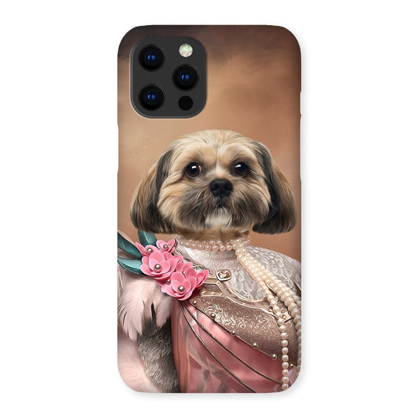 The Fur Lady: Custom Pet Phone Case | royal pet portrait | Paw & Glory
