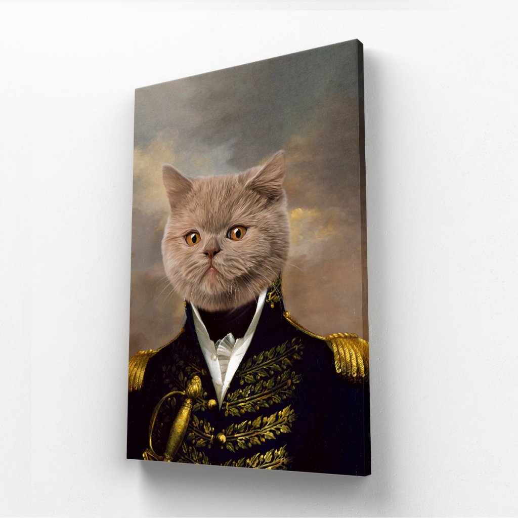 Pet Portraits | The General: Animal Art Canvas | Paw & Glory