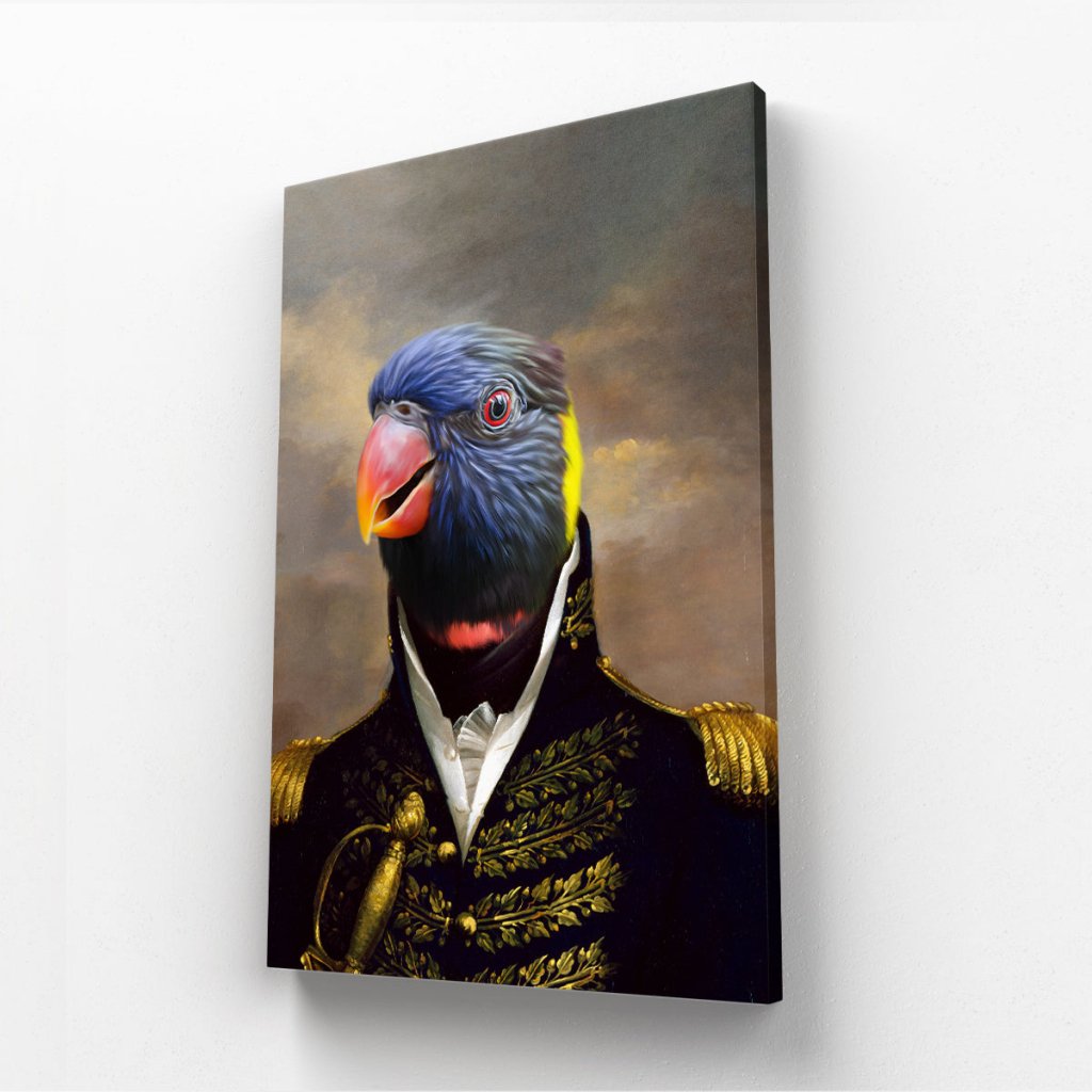 Pet Portraits | The General: Animal Art Canvas | Paw & Glory
