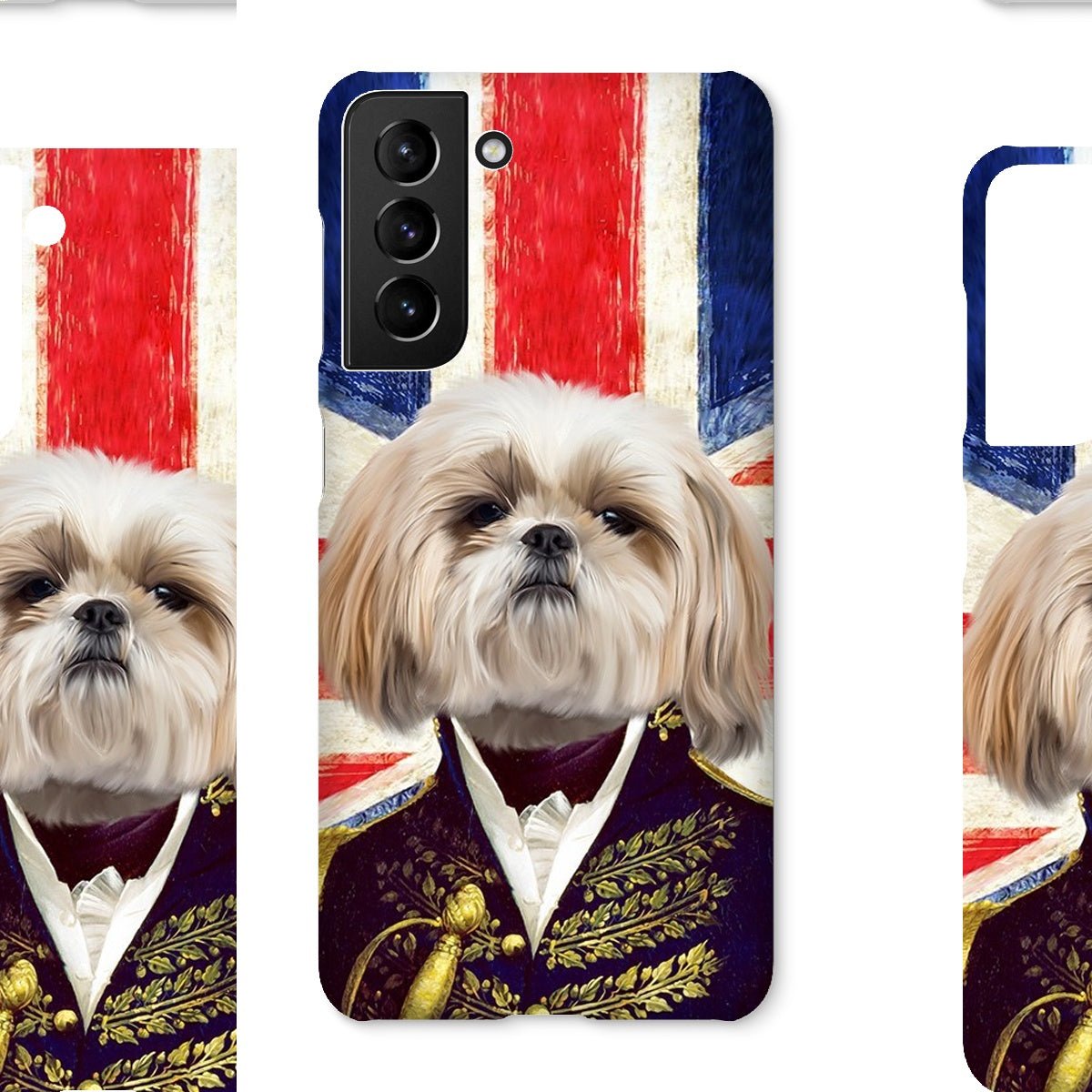 Pet Portraits | The General - British Flag Edition: Custom Pet Phone Case | Paw & Glory