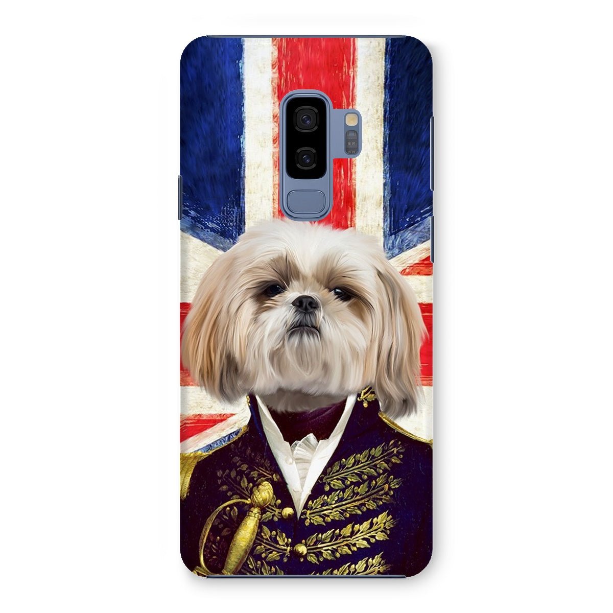 Pet Portraits | The General - British Flag Edition: Custom Pet Phone Case | Paw & Glory