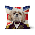 The General British Flag Edition: Custom Pet Pillow