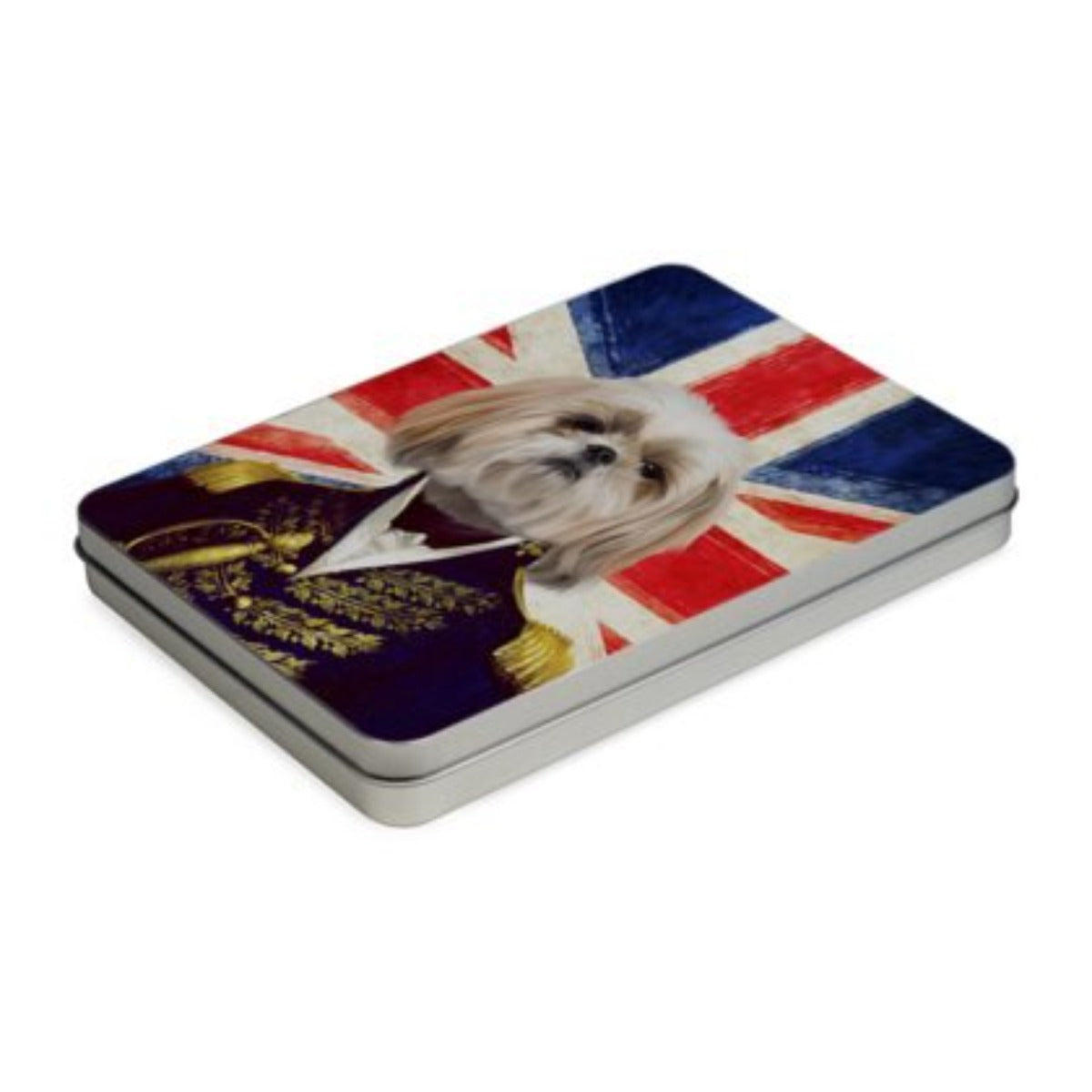 Pet Portraits | The General British Flag Edition: Custom Pet Puzzle | Paw & Glory