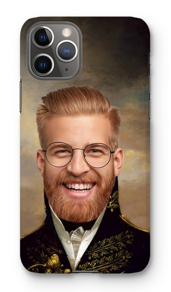 Pet Portraits | The General: Custom Hooman Phone Case | Paw & Glory