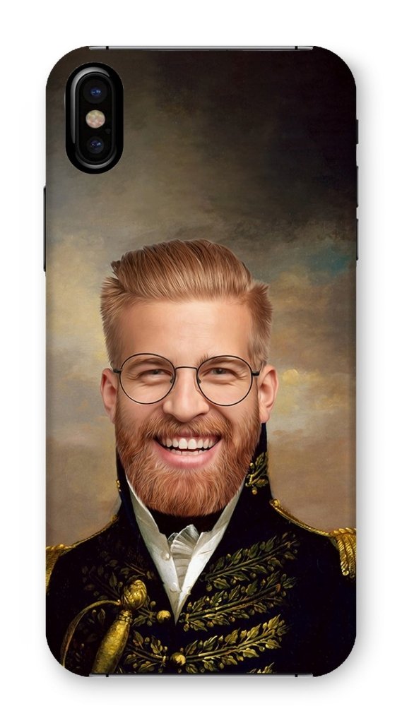 Pet Portraits | The General: Custom Hooman Phone Case | Paw & Glory