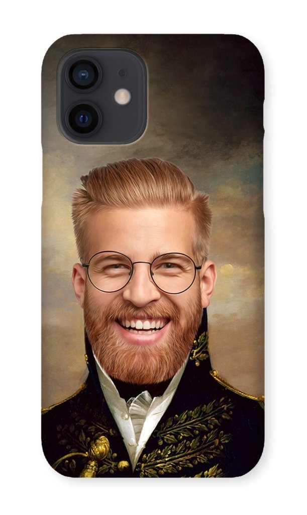 Pet Portraits | The General: Custom Hooman Phone Case | Paw & Glory