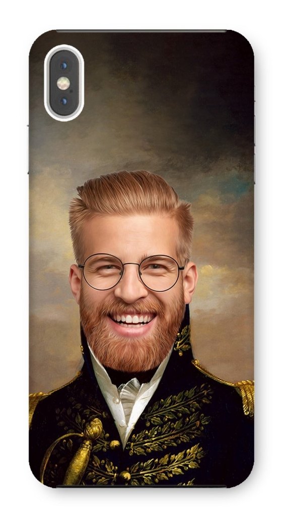 The General: Custom Hooman Phone Case - Paw & Glory - Dog Portraits - Pet Portraits