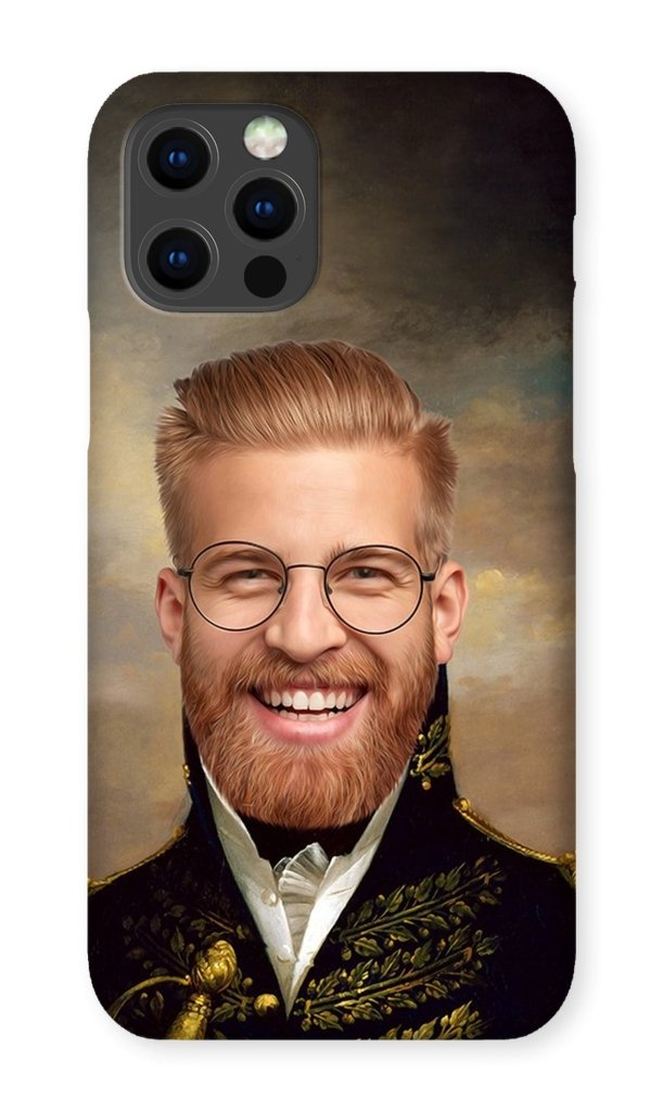 Pet Portraits | The General: Custom Hooman Phone Case | Paw & Glory