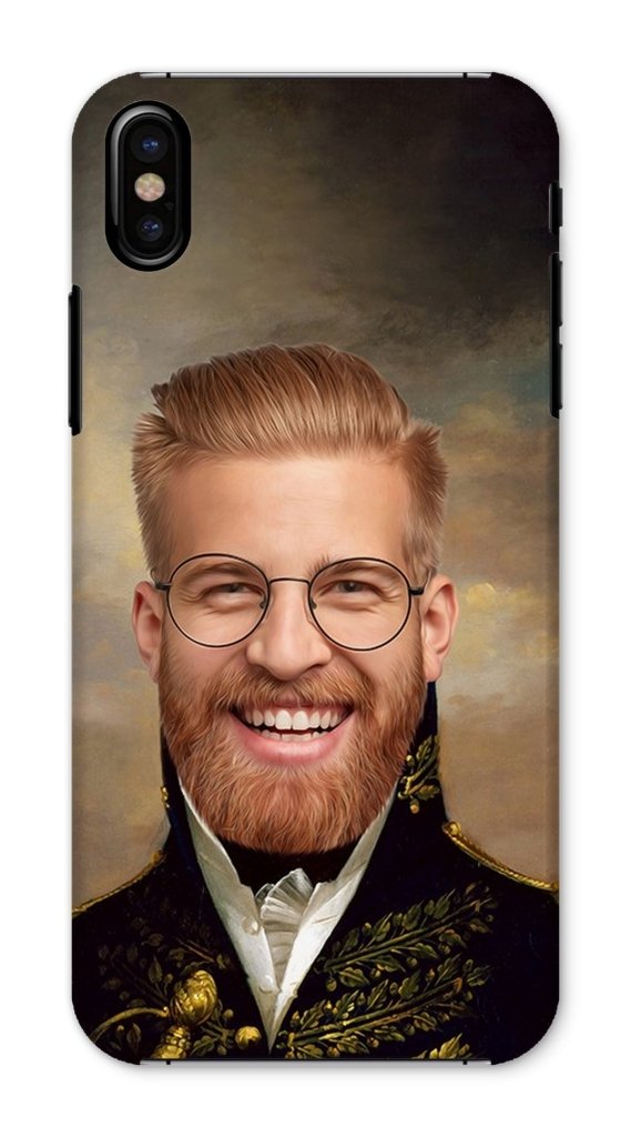 Pet Portraits | The General: Custom Hooman Phone Case | Paw & Glory