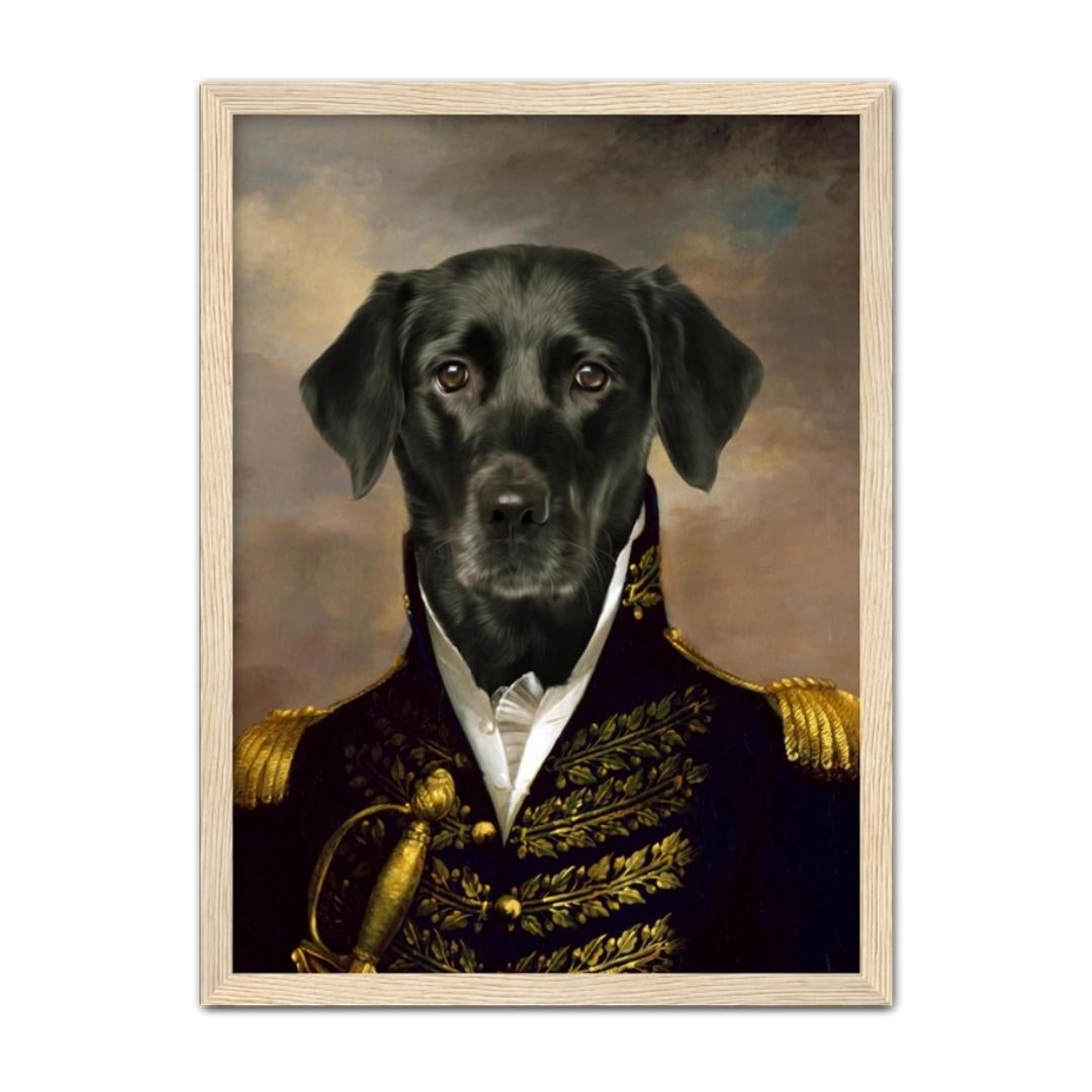 Pet Portraits | The General: Custom Pet Portrait | Paw & Glory